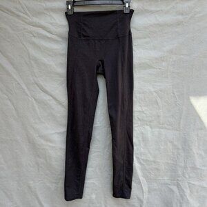 SPANX Women's Size M Black Leggings Stretchy Thin Lightweight